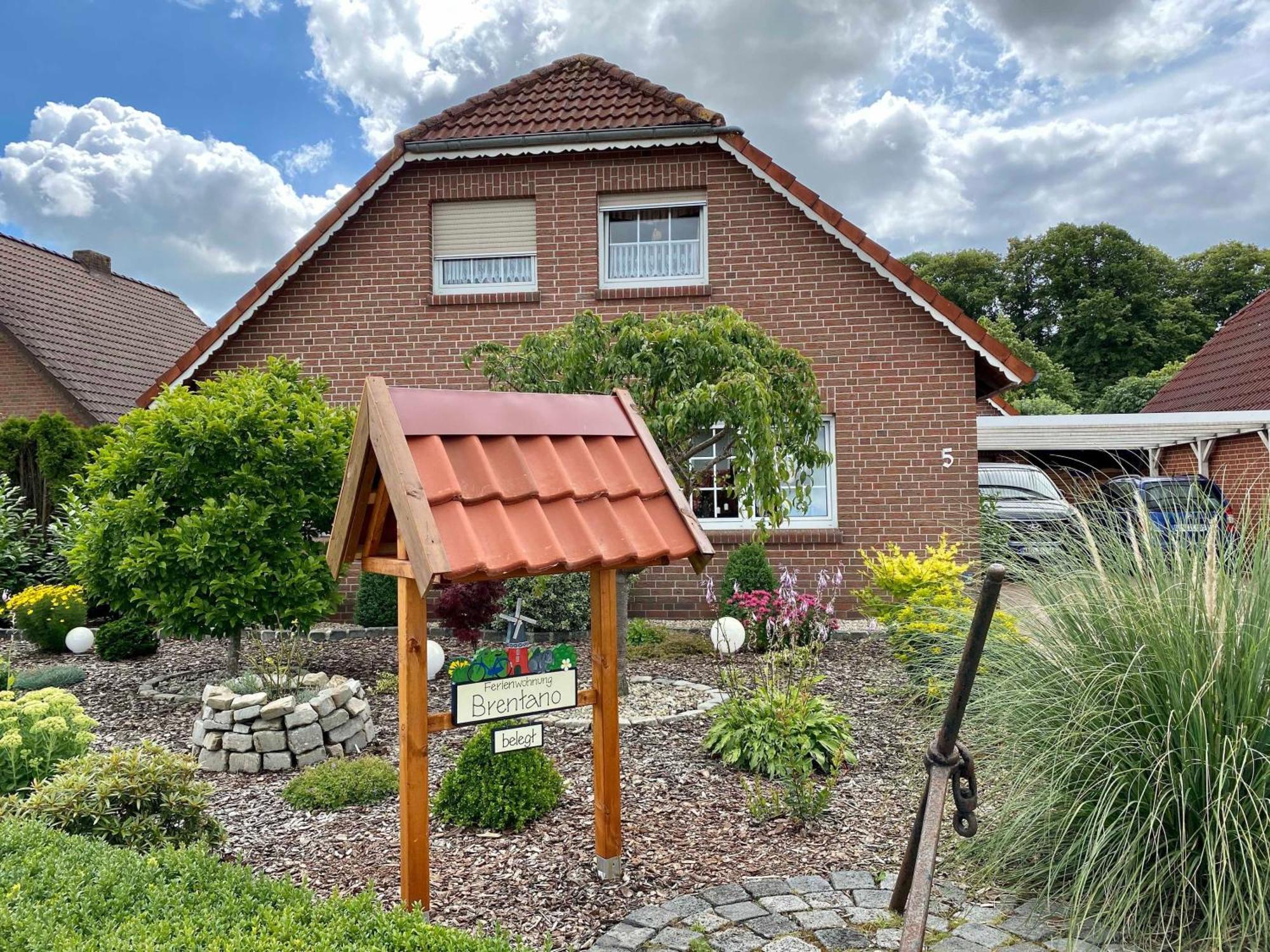 Ferienwohnung Brentano_ 65230 Moormerland エクステリア 写真